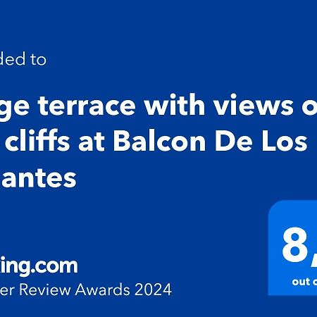 Large Terrace With Views On The Cliffs At Balcon De Los Gigantes Puerto de Santiago  Exterior photo