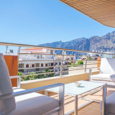 Large Terrace With Views On The Cliffs At Balcon De Los Gigantes Puerto de Santiago  Exterior photo