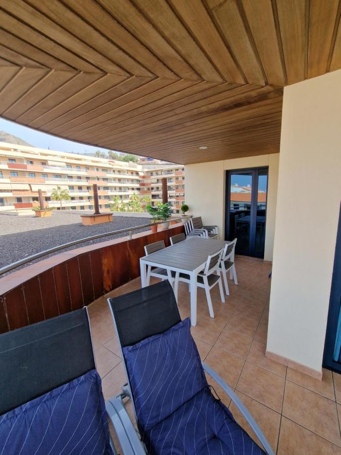 Large Terrace With Views On The Cliffs At Balcon De Los Gigantes Puerto de Santiago  Exterior photo