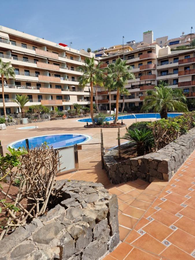 Large Terrace With Views On The Cliffs At Balcon De Los Gigantes Puerto de Santiago  Exterior photo